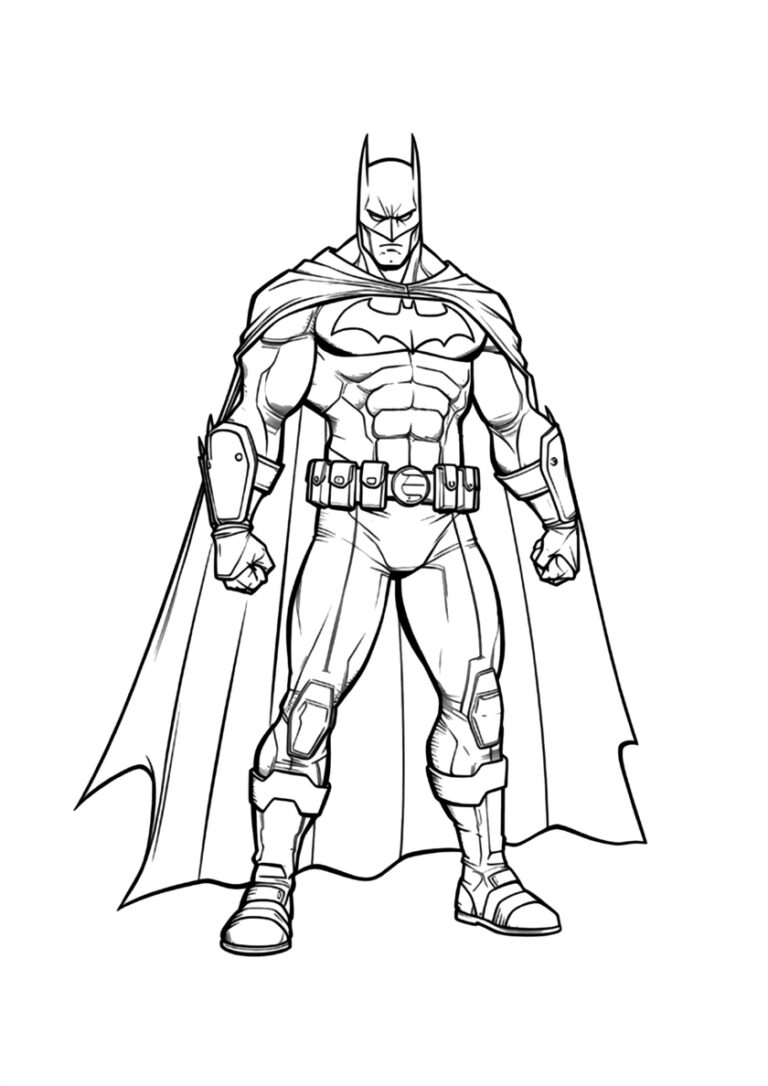 Раскраски: Бетмен — превью