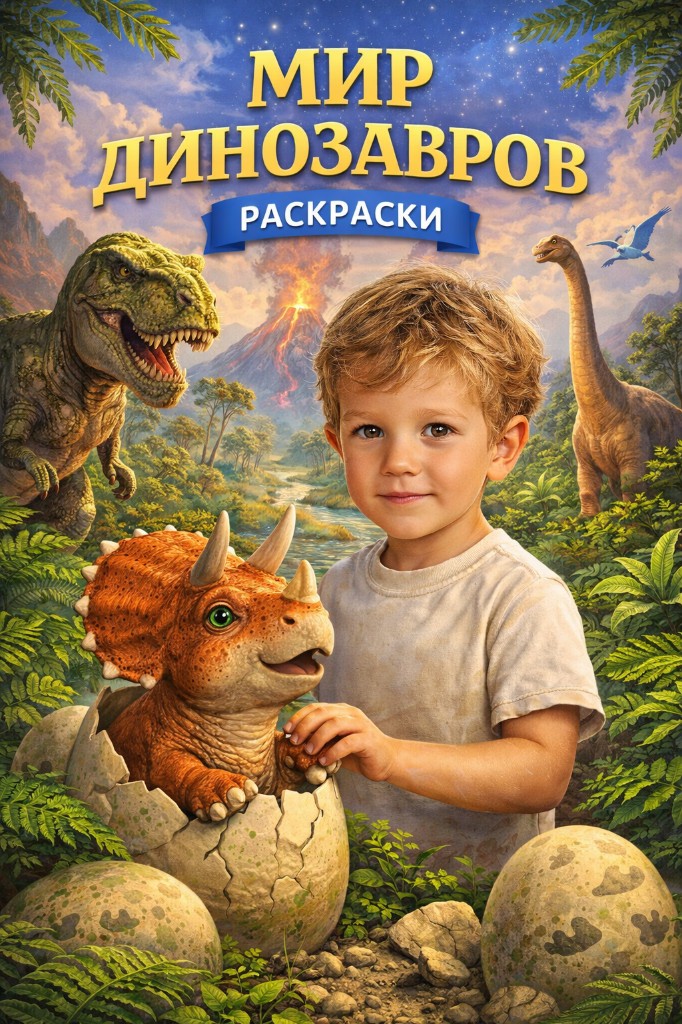 Обложка: Мир динозавров