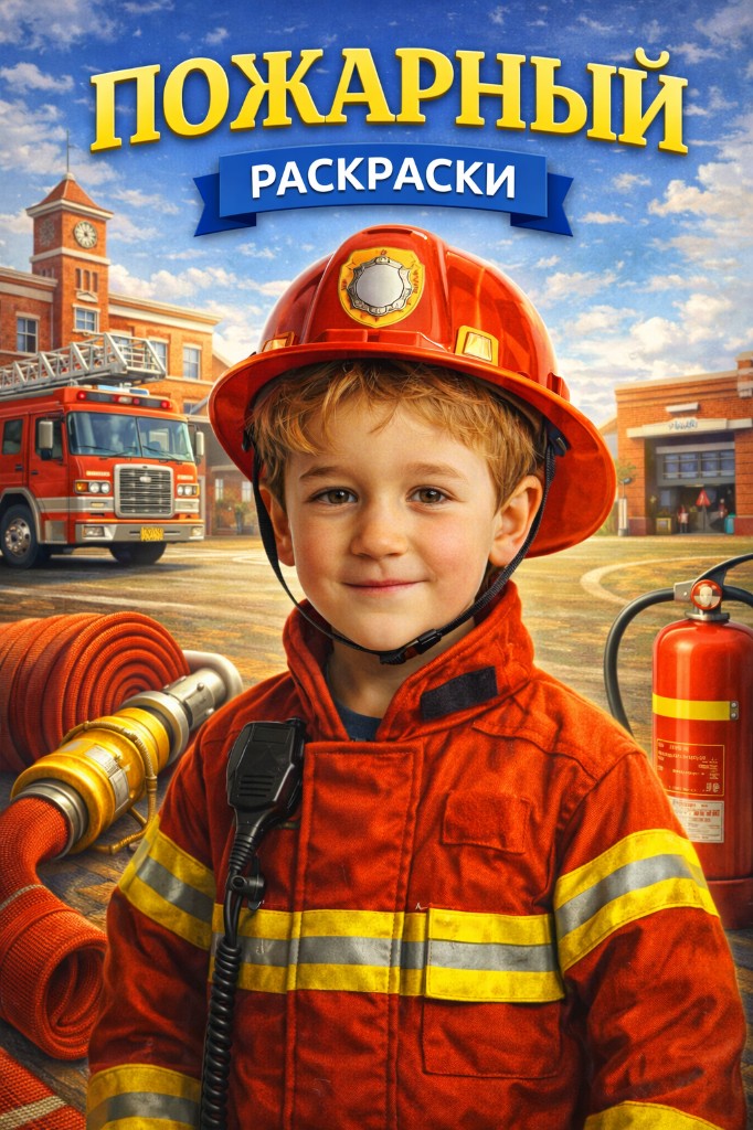 Обложка: Пожарный