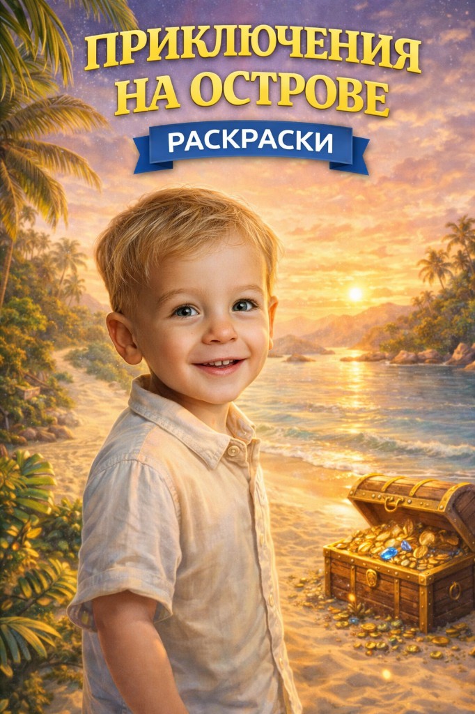 Обложка: Приключения на острове